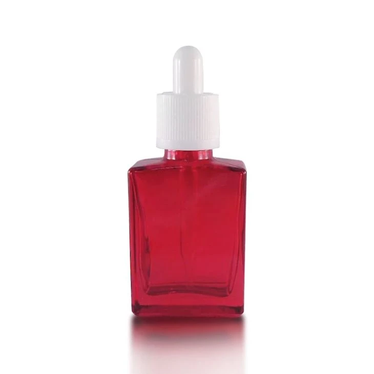 Square Glass Dropper Bottles